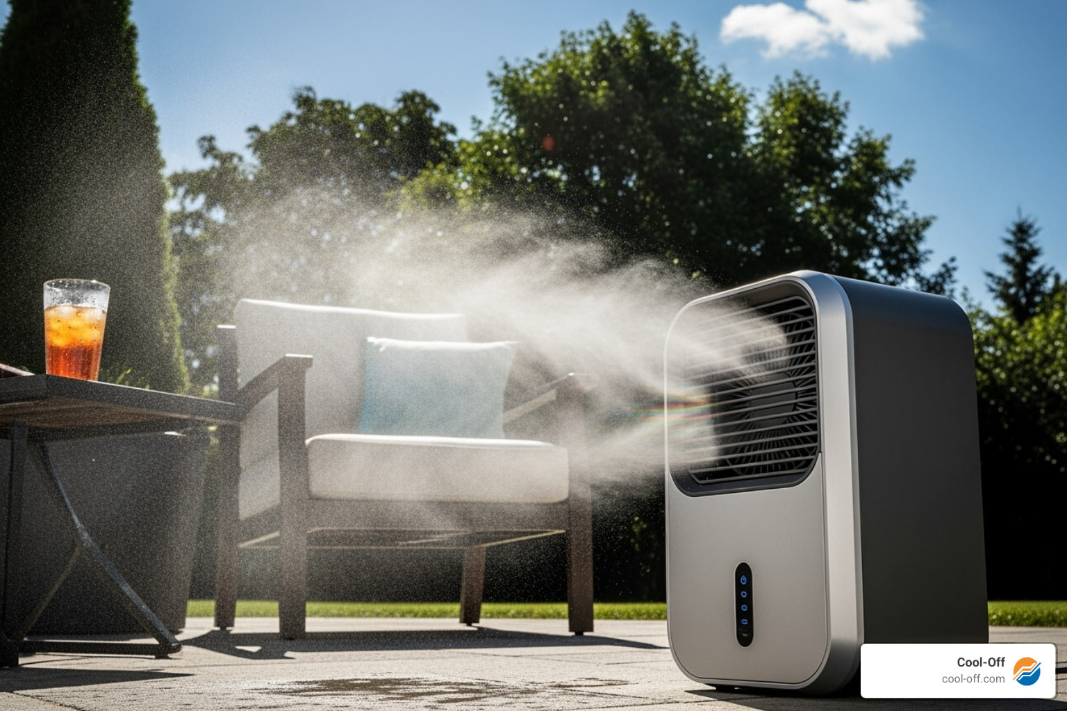 Beat the Heat with the Arctic Zone Misting Fan | Cool-Off™