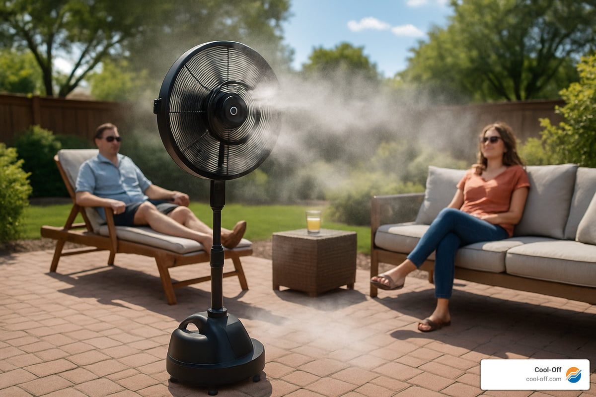The Definitive Guide to Finding the Best Portable Misting Fan