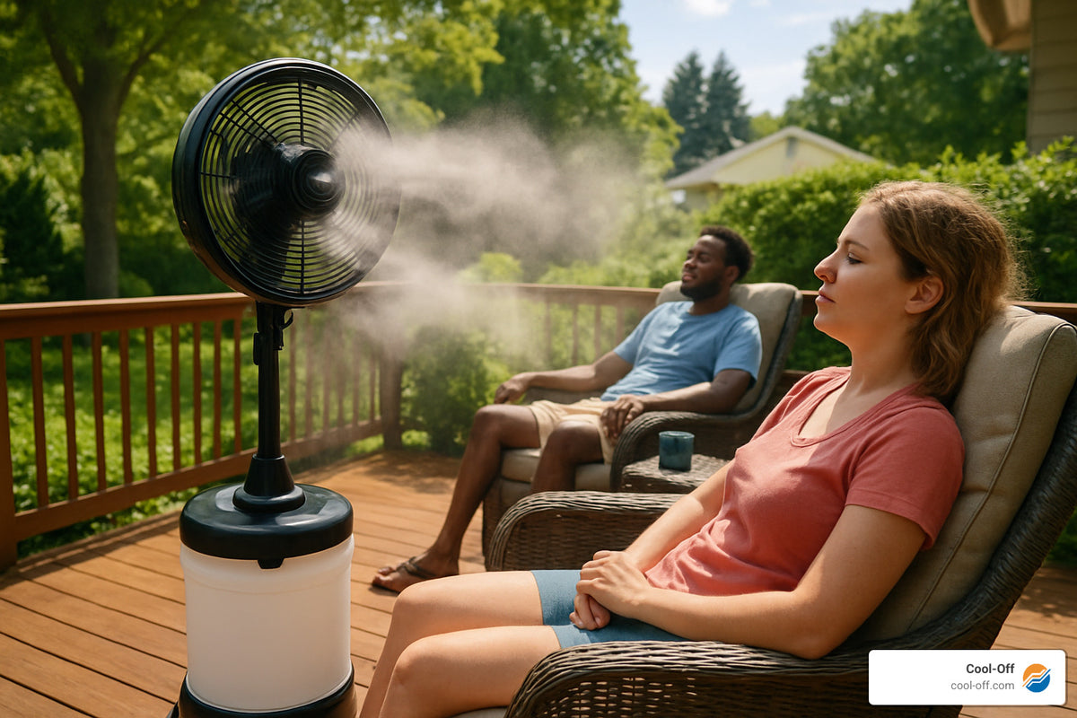 Stay Cool: The Best Misting Portable Fans