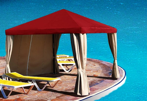 Cool Off in Your Very Own Cabana or Keep Your Guests Cool Under a Shade Sail