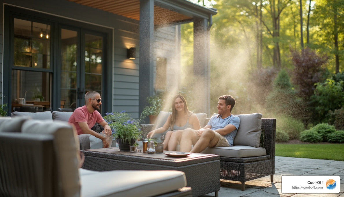 Misting Magic: How to Choose the Right Outdoor Cooling Misters