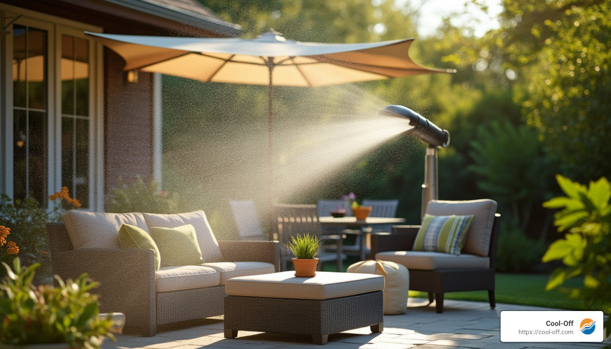 Chill Out: Outdoor Mist Systems That Beat the Heat | Cool-Off™