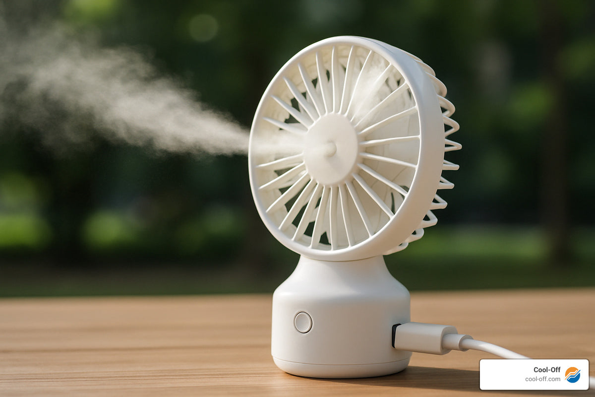 USB Misting Fans: Your Portable Solution to Beat the Heat