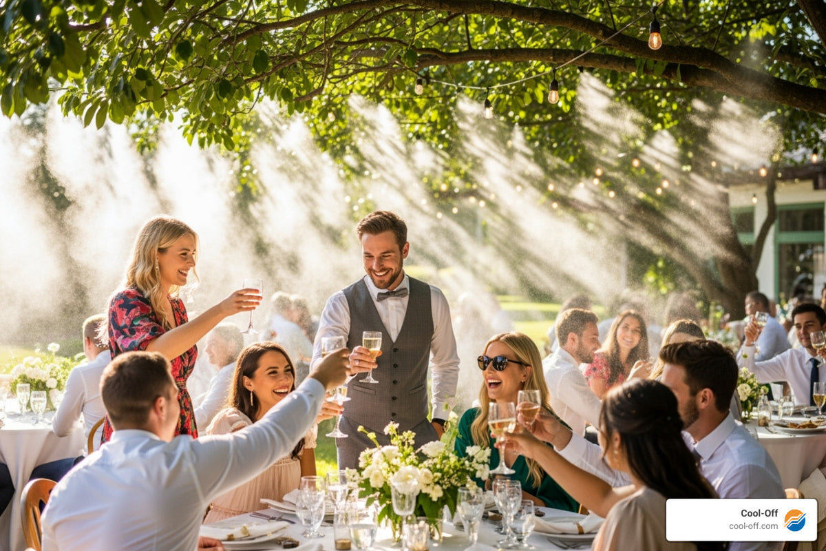 Beyond Fans: Creative Cooling Solutions for Outdoor Events