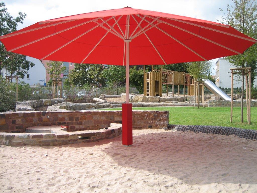 Patio Umbrellas & Misting Fans Make Any Weekenders Back Yard the Cool Spot in Town