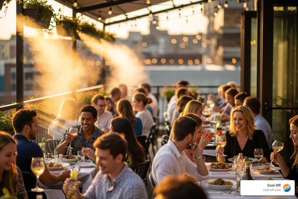 Hot Patios No More: Innovative Cooling for Outdoor Dining