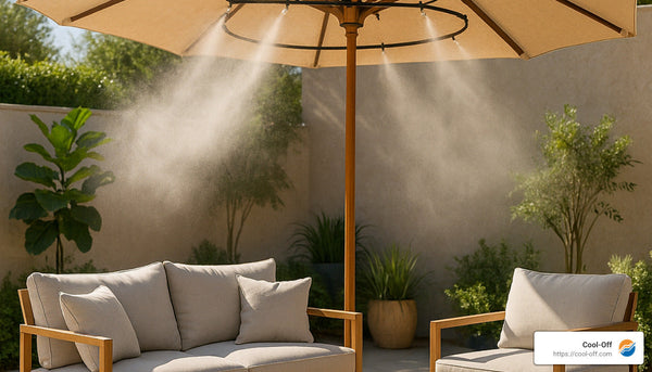 Mister Magic: Transform Your Patio with These Umbrella Misters