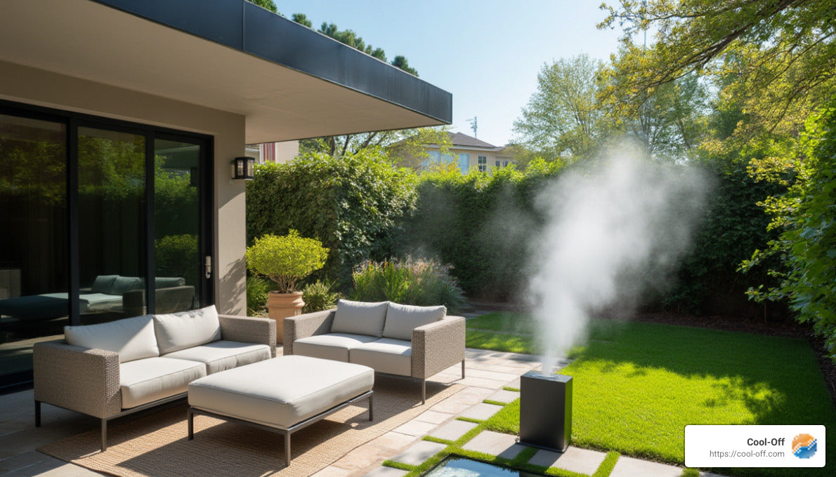 Misty Marvels: Top Patio Mist Cooling Systems Reviewed | Cool-Off™