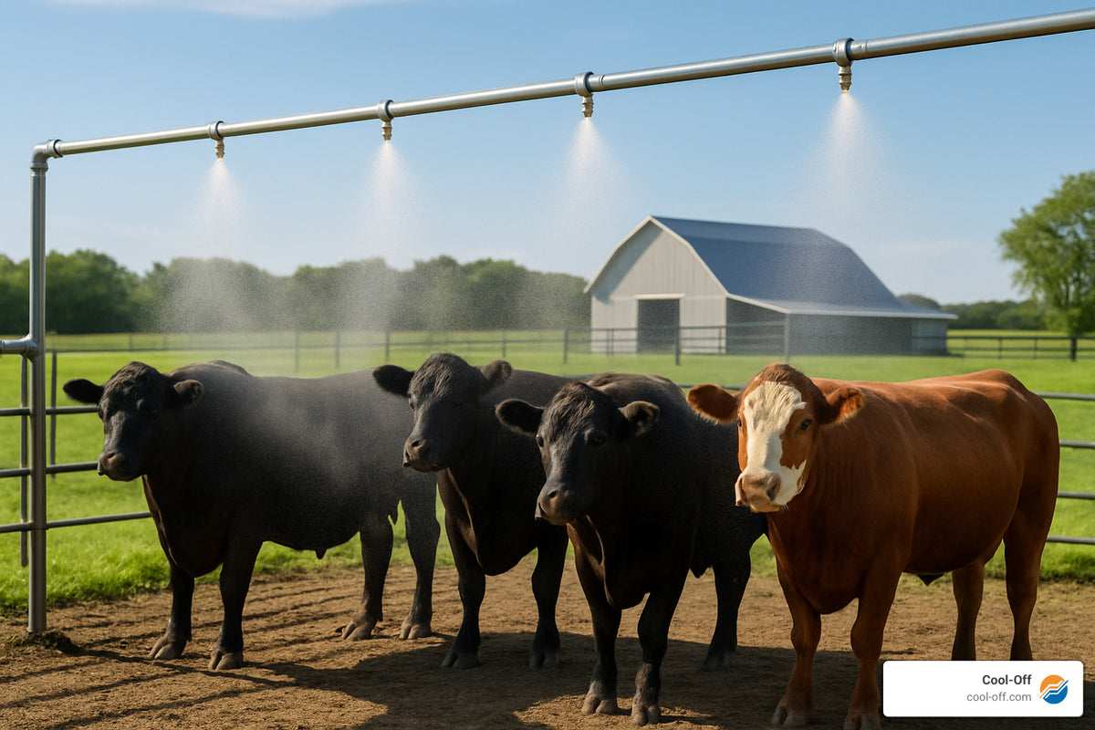 Mist Opportunities: How Livestock Misting Systems Improve Animal Welfare