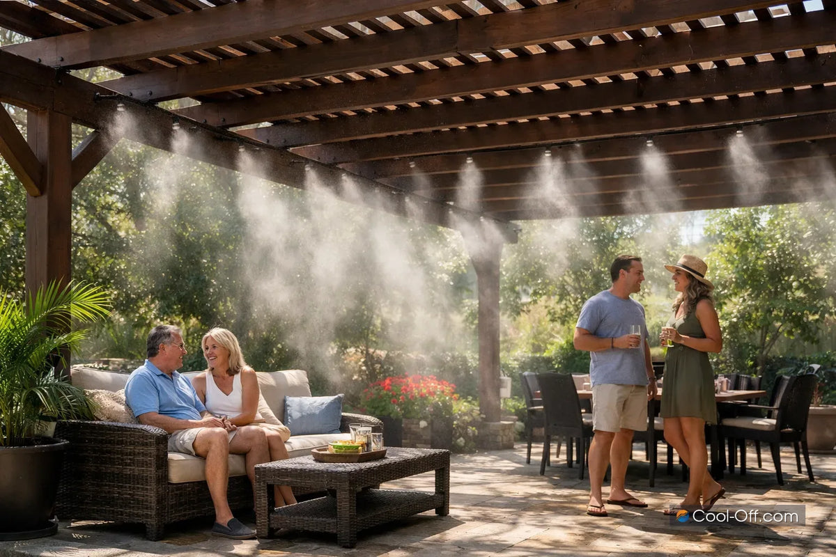 Best Misting System for a Patio: How to Choose the Right Size and Pressure