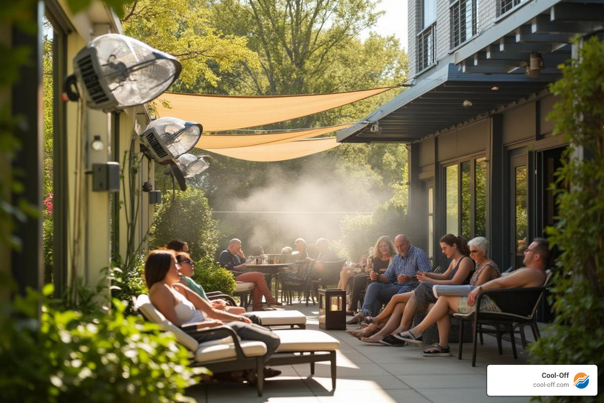 Outdoor Cooling Fans That Blow the Competition Away