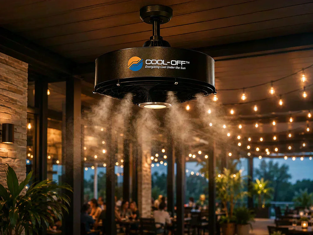How to Choose the Best Misting Fan for Patio or Restaurant?
