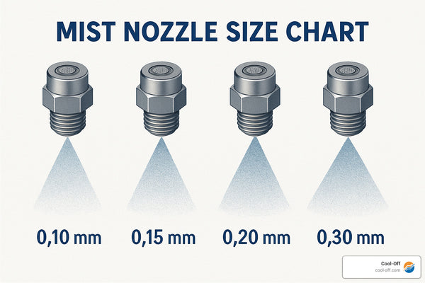 Nozzle Know-How: Decoding the Mist Nozzle Size Chart