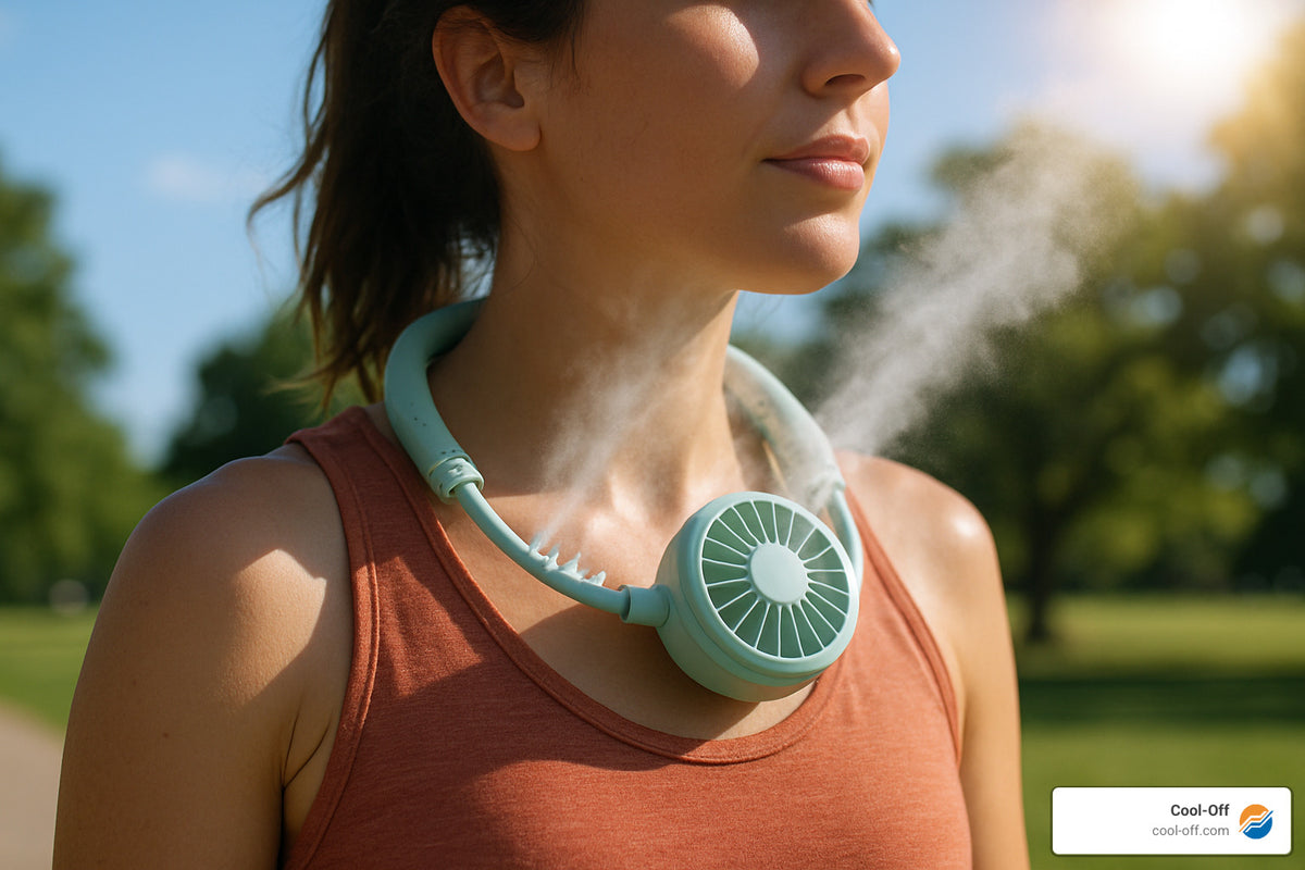 Stay Fresh: Top Portable Neck Misting Fans Reviewed