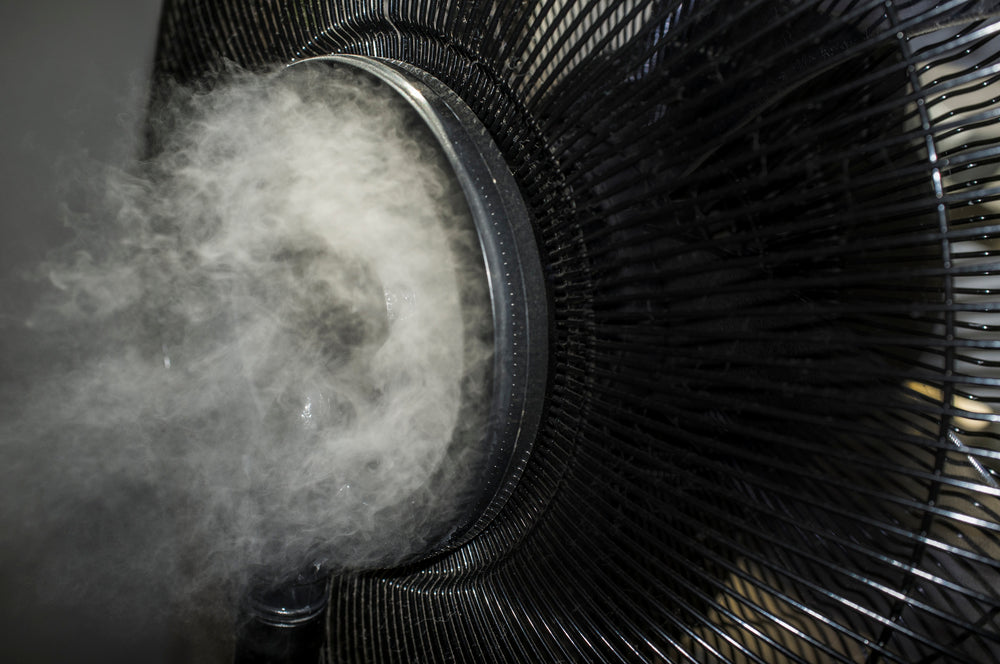 Misting Fans Add a Spooky Chill to Your Haunted House