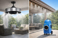 Outdoor Misting Fans for Patios vs. Misting Systems: Which Cooling Option Fits Your Space?