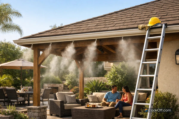 Patio Misting Fan Buying Guide: How to Choose the Right Setup for Your Outdoor Space