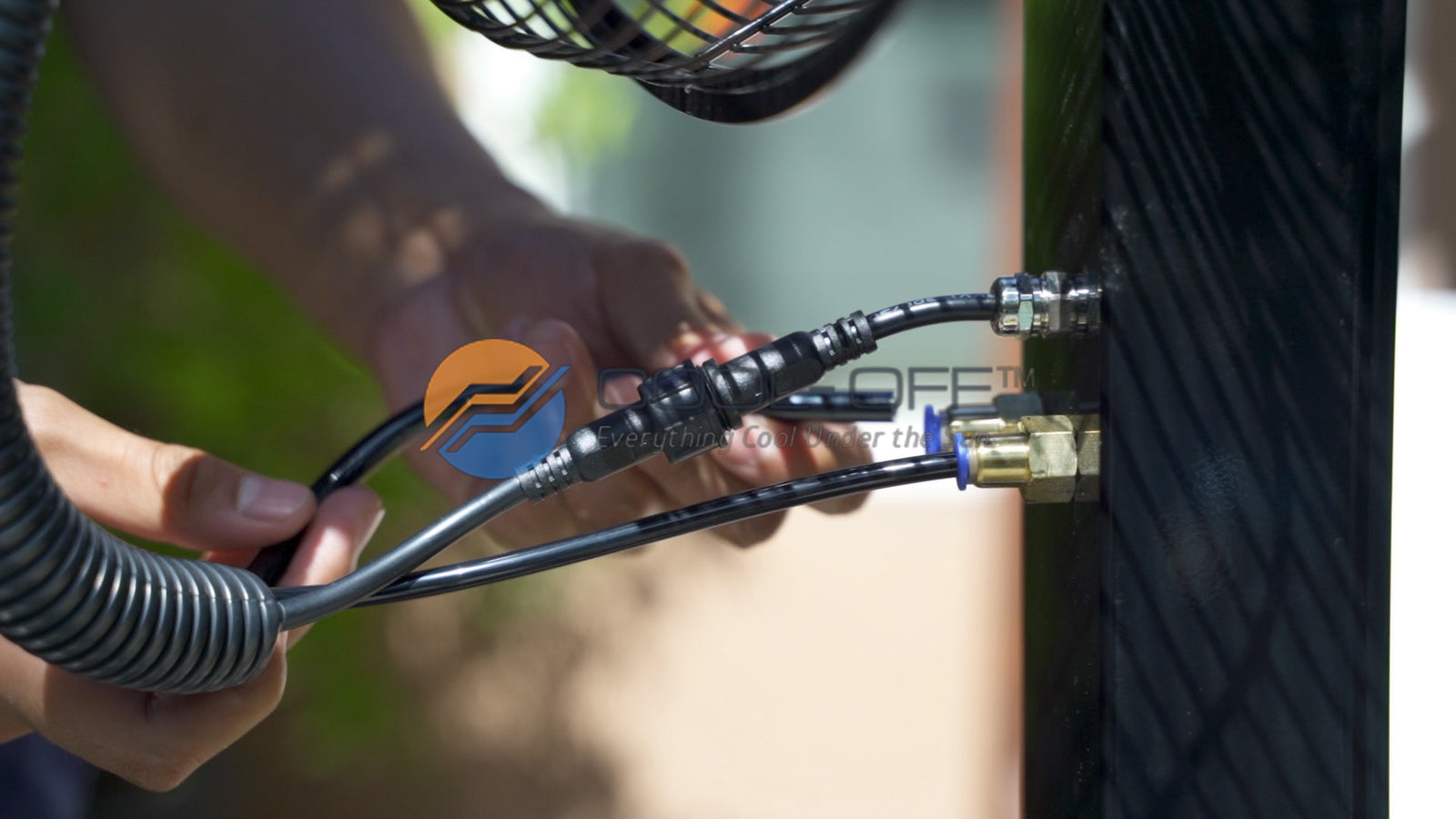 Island Breeze Portable Misting Fan