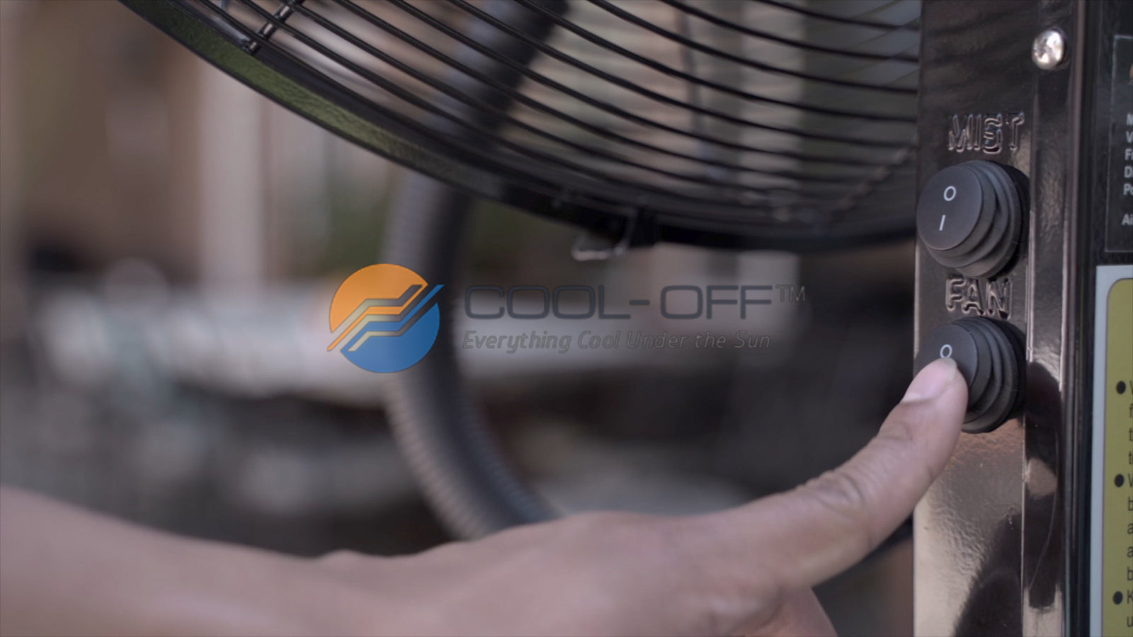 Island Breeze Portable Misting Fan