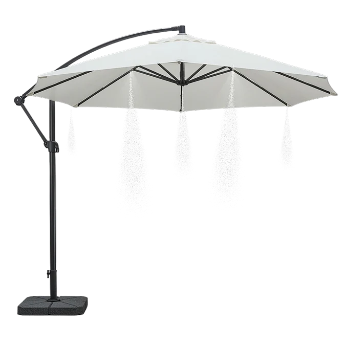 Misting Umbrella Cooling