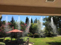 60' High Pressure Misting System Kit w/App Control Pump - (30 Misting Nozzles)