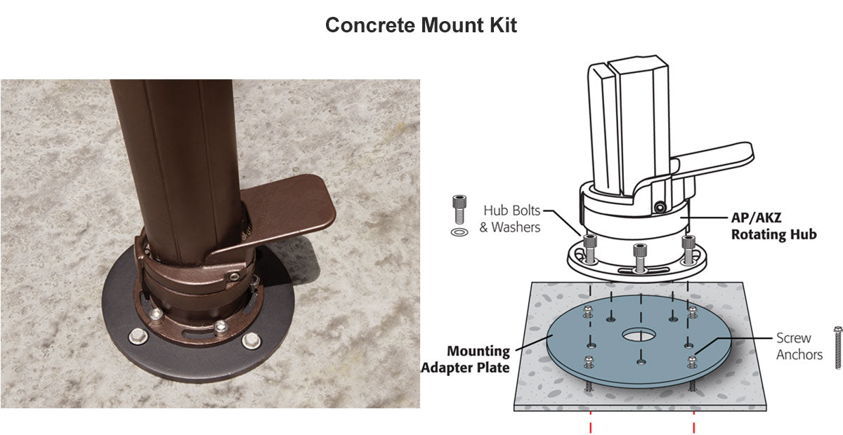 Treasure Garden 11.5' Square Cantilever Umbrella