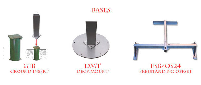 FIM Flexy Aluminum 8' x 16' Rectangular Offset Patio Umbrella