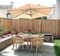 FIM  C-series 10.5' Hexagon Offset Patio Umbrella