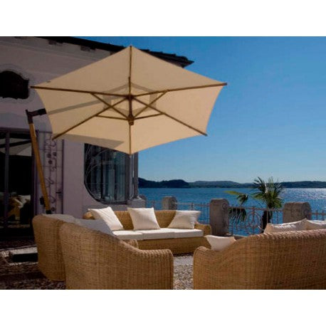 FIM  C-series 10.5' Hexagon Offset Patio Umbrella