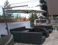 FIM  C-Series 10.5' Hexagon Cantilever Patio Umbrella