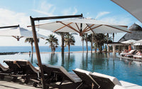 FIM  C-series 10.5' Hexagon Offset Patio Umbrella