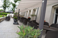 FIM Flexy Aluminum 8' x 16' Rectangular Offset Patio Umbrella