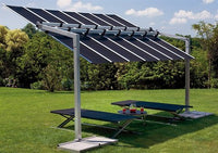FIM Flexy Aluminum 10' x 10' Rectangular Offset Patio Umbrella