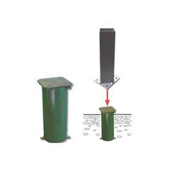 FIM Flexy Aluminum 8' x 16' Rectangular Offset Patio Umbrella