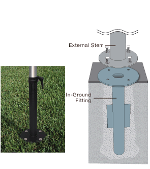 Shademaker Libra 6'6 Square Push Up Patio Umbrella (LIB-20S)