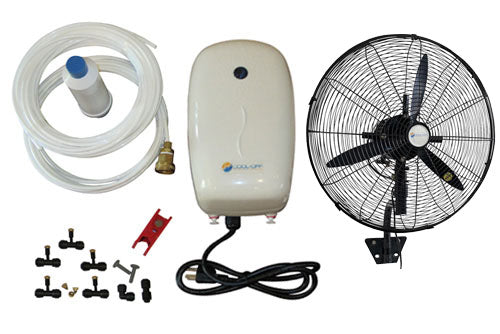 20" (Oscillating) Misting Fan Kit - Mid Pressure
