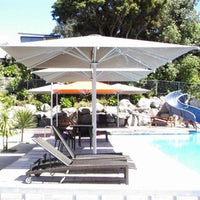 Shademaker Astral 13' Square Pulley Lift Patio Umbrella (AST-40S)