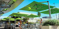 Shademaker Galaxy 11'5' Crank Lift Patio Umbrella (SMGALAXY35S)