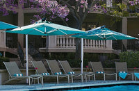 Shademaker Orion 10' Square Crank Lift Offset Patio Umbrella (ORI-30S)