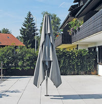 Shademaker Polaris 13' Square Crank Lift Offset Patio Umbrella (POL-40S)