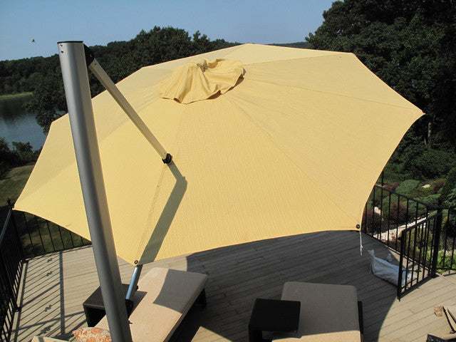 Shademaker Solaris 10' Octagon Crank Lift Patio Umbrella (SOL-30)