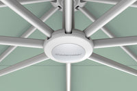 Shademaker Polaris 340RT 10 x 13 Rectangular Cantilever Umbrella