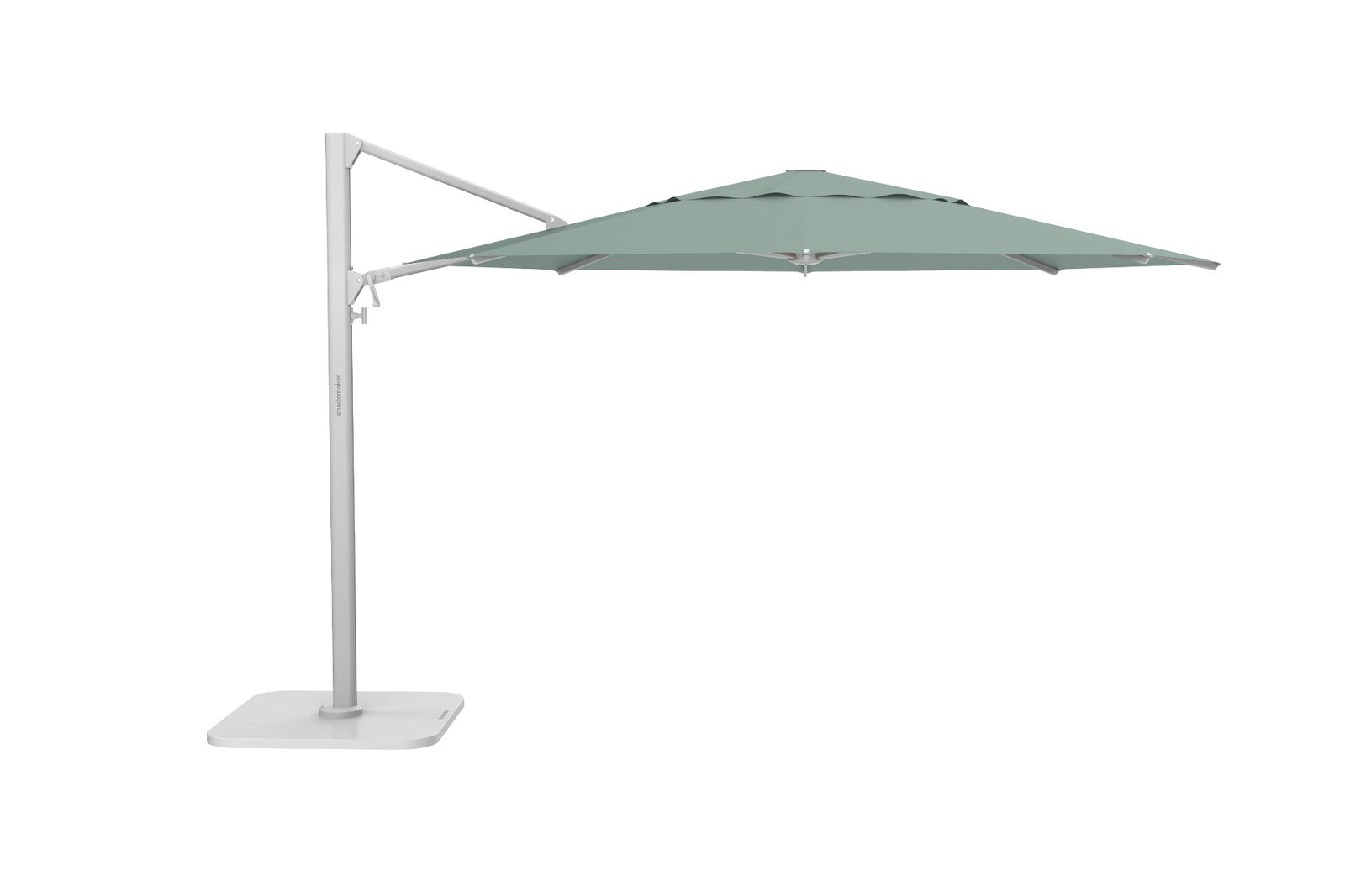 Shademaker Polaris 13' Octagon Crank Lift Offset Patio Umbrella (POL-40)