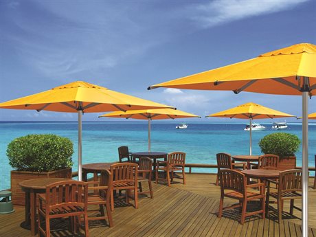 Shademaker Astral 13' Square Pulley Lift Patio Umbrella (AST-40S)