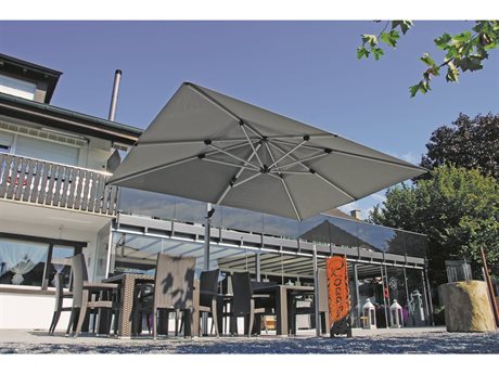 Shademaker Polaris 13' Octagon Crank Lift Offset Patio Umbrella (POL-40)
