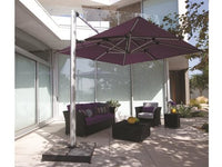 Shademaker Polaris 13' Square Crank Lift Offset Patio Umbrella (POL-40S)