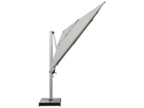 Shademaker Polaris 13' Square Crank Lift Offset Patio Umbrella (POL-40S)