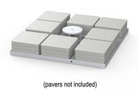 Shademaker Polaris 13' Square Crank Lift Offset Patio Umbrella (POL-40S)