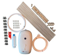 Welding rod and equipment set on a white background