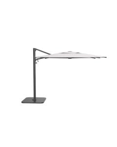 Shademaker Solaris LX 10' Square Aluminum Cantilever Patio Umbrella